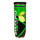 Tubo Pelotas Padel Sixzero Pro Importadas 3