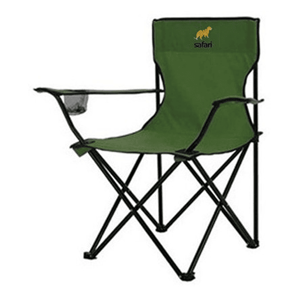 Silla De Camping, Playa O Pesca Zafari Portavaso Sf457 