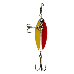 Señuelo Pesca Cuchara Española Doble Anzuelo D5-s/ry