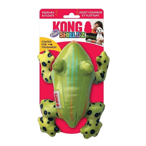 Kong Shieldz Frog Juguete Para Tu Mascota Nuevo 