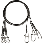 Línea  De Acero De Pezca Falcon Claw 600 Mm-45lbs-20kg 3 Pcs 1