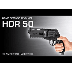 Revolver Traumatico Umarex Hdr Cal.50 + 15 Co2 + 50 Municion