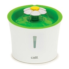 Combo Fuente Bebedera Gato Flor 3 Litros Mas Comedero Catit 2x1