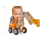 Juguete 100% Madera Didactico Eichhorn Excavadora 90 Piezas 1