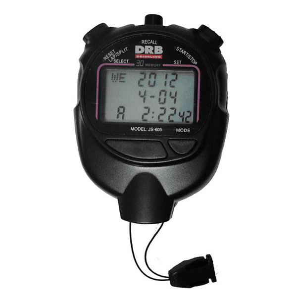 Cronometro De 30 Memorias  Js-605  Marca Drb 