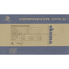 Carrete De Pescar Okuma Compressa Cpr30 Color Plateado Lado De La Manija Derecho/izquierdo 8
