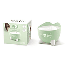 Bebedero Fuente Catit Pixi 2.5 Lts Para Gatos Automatico K9 Color Verde Claro 2