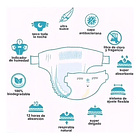 Pañales Nateen Premium M M 5