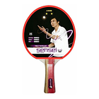 Paleta De Ping Pong Sensei 2 Star Roja Y Negra Fl (cóncavo) 1