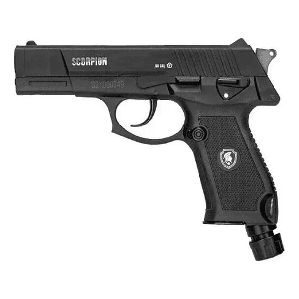 Pistola Traumática Balín Goma Scorpion Cal .50 1