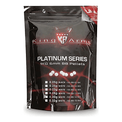 King Arms Platinum 6mm 5000 Unid Balines Esféricos