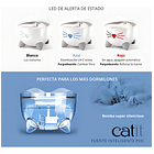 Bebedero Para Mascotas Automático E Interactivo Catit Pixi Smart Con Capacidad De 2l Color Blanco 6