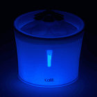 Fuente Bebedero Gatos Flower Fountain 3 Lt Con Luz Led Catit 4