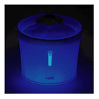 Fuente Bebedero Gatos Flower Fountain 3 Lt Con Luz Led Catit 12