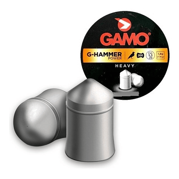 Poston Gamo G-hammer Power 5.5mm 27.76gr. 200 Unidades 2