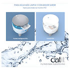 Filtro Repuesto Fuente Pixi Catit Caja X 3u. Agua Fresca Color Blanco 4