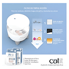 Filtro Repuesto Fuente Pixi Catit Caja X 3u. Agua Fresca Color Blanco 5