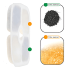 Filtro Repuesto Fuente Pixi Catit Caja X 3u. Agua Fresca Color Blanco 10