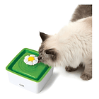 Bebedero Para Mascotas Automático Catit Mini Flower Con Capacidad De 1.5l Color Verde 2