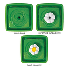 Bebedero Para Mascotas Automático Catit Mini Flower Con Capacidad De 1.5l Color Verde 6