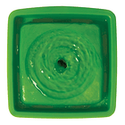 Bebedero Para Mascotas Automático Catit Mini Flower Con Capacidad De 1.5l Color Verde 12