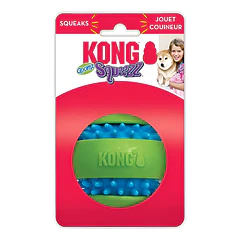 Juguete Para Perros Kong Squeezz Goomz Ball, Tamaño Grande, Color Verde