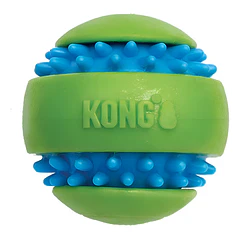 Juguete Para Perros Kong Squeezz Goomz Ball, Tamaño Grande, Color Verde