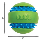 Juguete Para Perros Kong Squeezz Goomz Ball, Tamaño Grande, Color Verde 6