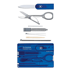 Swisscard Classic Color Azul Transparente Victorinox 2
