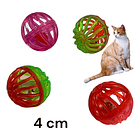 Juguete Gato Pelota Juguete Interactivo Pelota Cascabel Gato 8