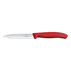 Cuchillo Victorinox Mondador #6.7701 Clásico Hoja 10cm Color Rojo