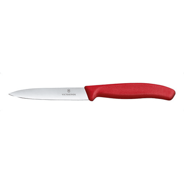 Cuchillo Victorinox Mondador #6.7701 Clásico Hoja 10cm Color Rojo 
