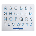 Pizarra Magica Tablero Magnetica Pad Escribir Letras 1