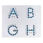 Pizarra Magica Tablero Magnetica Pad Escribir Letras 2