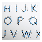 Pizarra Magica Tablero Magnetica Pad Escribir Letras 3