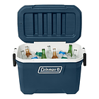 Nevera Coleman Cooler 52qt / 50lt #3000006664 Extra Grande Color Azul Petróleo 4