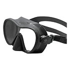 Máscara De Buceo Snorkel Pesca Rio Mar Ankay Nudi Sin Marco Color Gris 1