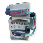Linterna Frontal Ledlenser Kid Led 2 Color Led Blanco Rojo Y Azul 3