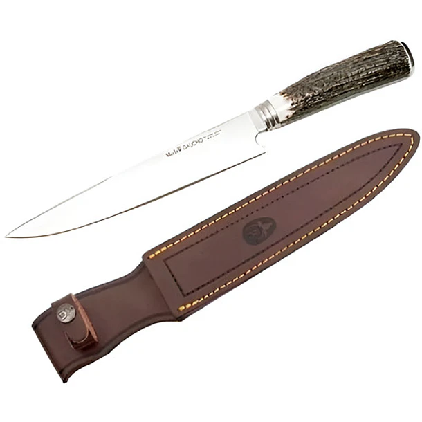 Cuchillo Muela Gaucho 16a Hoja 16cm Vaina Cuero España 1