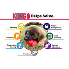 Kong Squeezz Dental Pelota Textura Única Premios O Croquetas Talla M 3