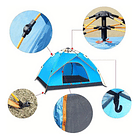 Carpa Plegable  Automática Con Protección Solar Y Mosquitos 2