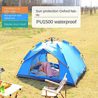 Carpa Plegable  Automática Con Protección Solar Y Mosquitos 4