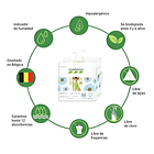 Pañales Nateen Premium Sin Género Xxg 2