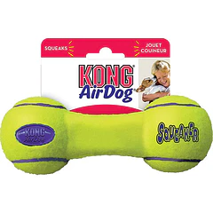 Kong Air Dog Dumbbell Hueso Para Tu Mascota Talla L Eeuu Color Amarillo