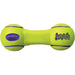Kong Air Dog Dumbbell Hueso Para Tu Mascota Talla L Eeuu Color Amarillo