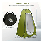 Carpa De Baño Automatica Excelente Para Playa Camping Yg-164 2