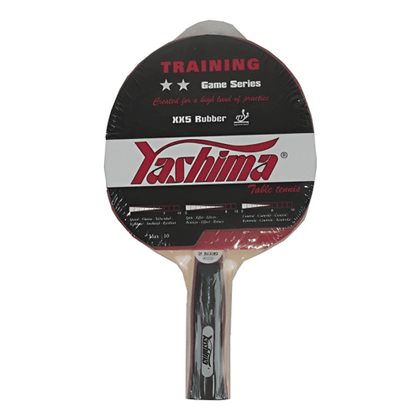 Paleta De Ping Pong Yashima Entrenamiento Color Rojo 