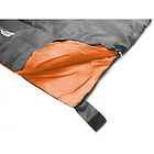 Saco De Dormir Bugy Envelope Para Acampar, Color Nautika, Negro Y Naranja 3