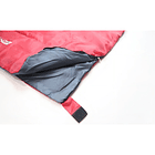 Saco De Dormir Bugy Envelope Para Acampar, Color Nautika, Negro Y Naranja 11