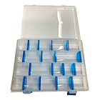 Caja Organizadora Señuelos Pesca Yg-192 De 1 A 20 Div. 2